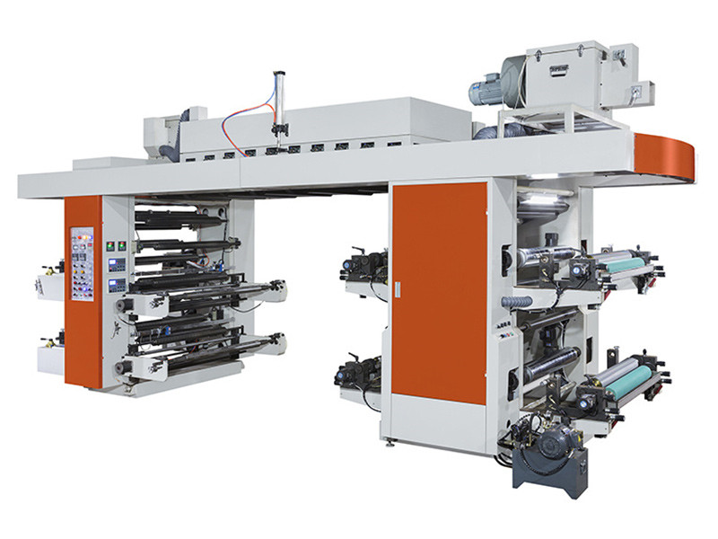 Roll To Roll Flexographic Printing Machine