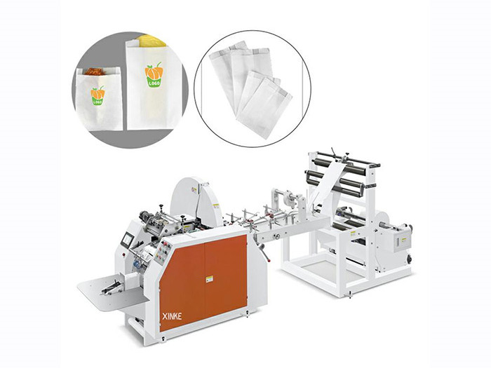 JD-400 Adjustable Roll Feeding Common V Bottom Paper Bag Making Machine With Tracking