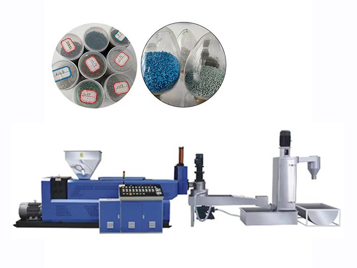 Double Stage Waste Plastic Recycling Plastic Granulation Machine