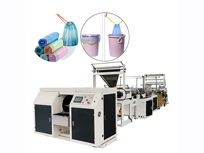 Rope Threading Garbage Bag Making Machine