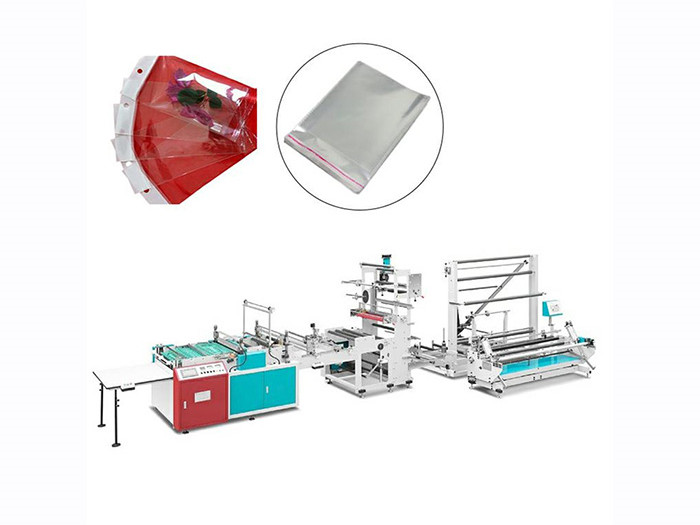 DRQ-multi-functional Heat Cutting Side Sealing Bag Making Machine With Epc Device Fold Function