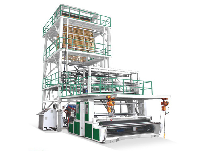 Three Layers Coextrusion Film Blowing Machine