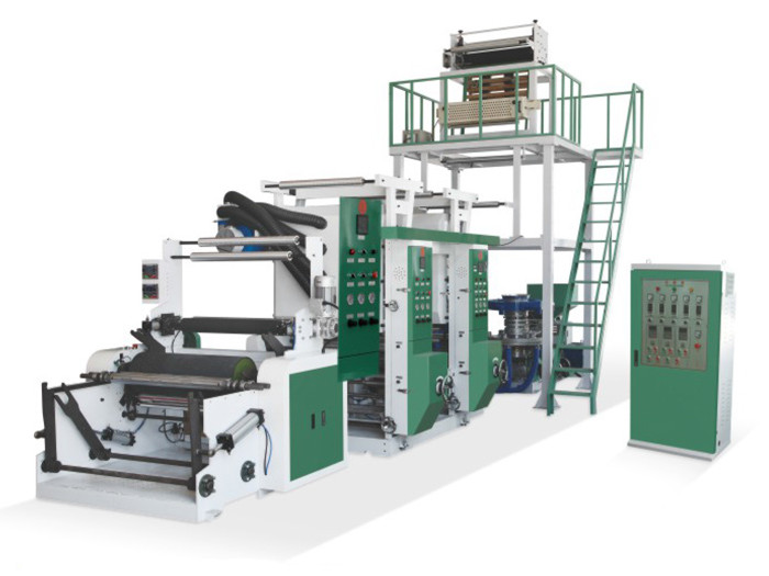 Film Blowing Machine With Rotogravure Printing Machine