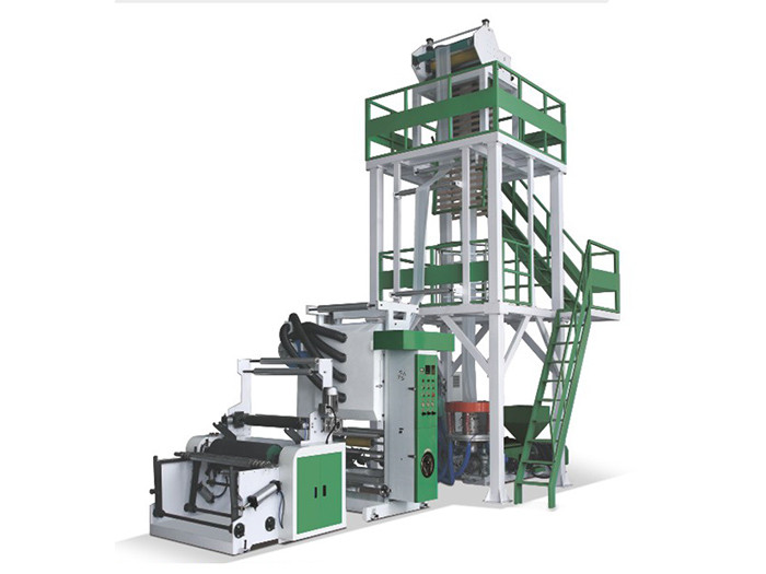 High Speed Biodegradable Film Blowing Machine With Printing Machine