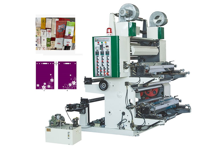 Machine d'impression flexographique 2 couleurs YT21000